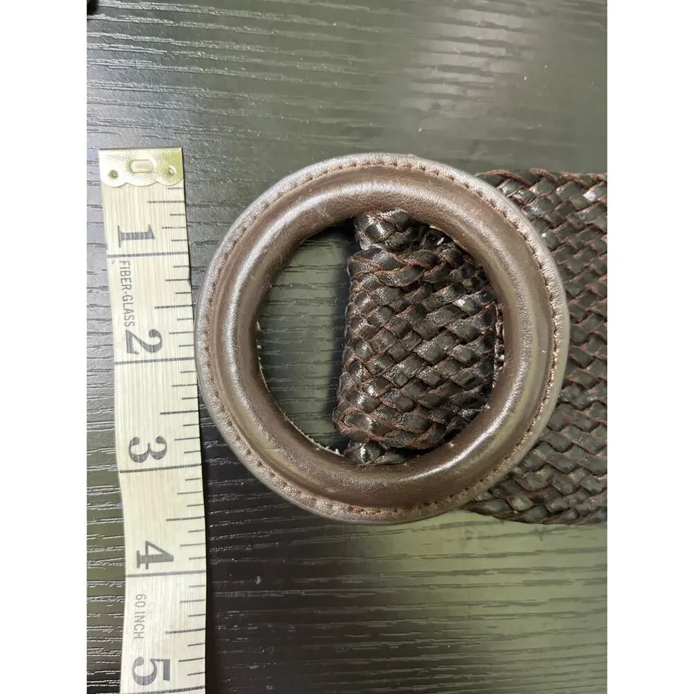 Vintage 80's Style Braided Wide Avant Garde Belt